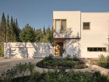 Dom nad jeziorem, projekt Ghoche Architect 