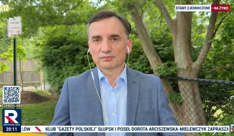 Miniatura: Zbigniew Ziobro jest w USA. Polityk PiS na...
