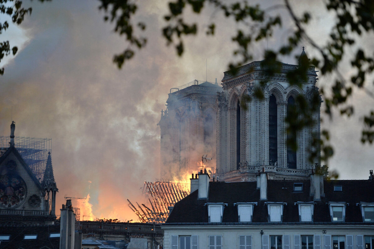 Pożar katedry Notre Dame 