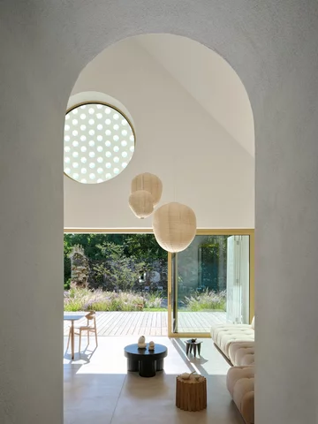 Mały dom w starym sadzie, projekt Jan Žaloudek 