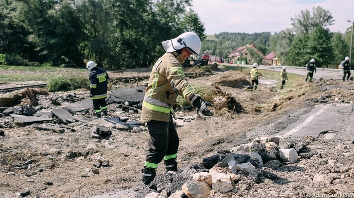 Miniatura: Podkarpacie zmaga się z podtopieniami....