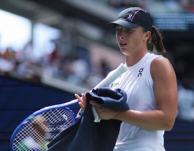 Miniatura: Iga Świątek przyparta do muru w US Open....