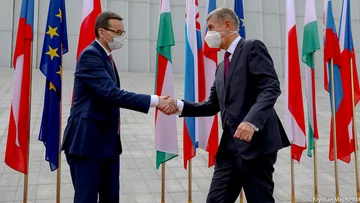 Spotkanie premierów państw Grupy Wyszehradzkiej w Lublinie 