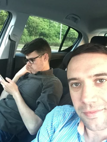 Dalej nie pojedziemy. Czas na selfie 