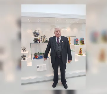 Lech Wałęsa z wizytą w Danii 