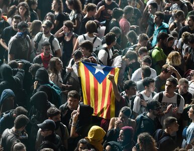 Miniatura: Katalonia protestuje, policja brutalnie...