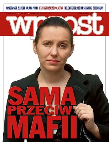 Okładka tygodnika Wprost nr 18/2008 (1323)