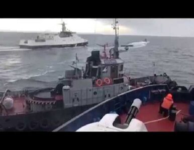 Miniatura: Reuters: Rosyjski okręt wojenny płynie w...