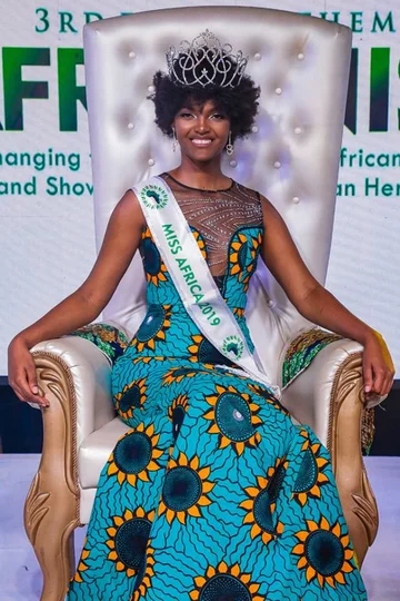 Dorcas Kasinde, zwyciężczyni konkursu MISS Africa 2018 
