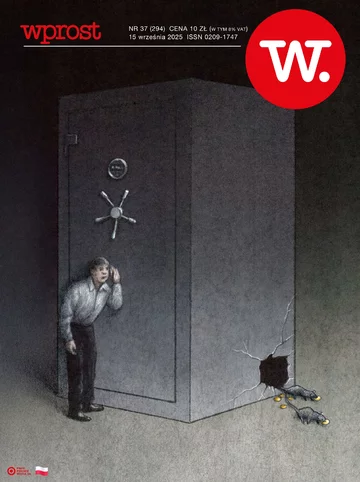 Okładka tygodnika Wprost nr 37/2025 (2210)
