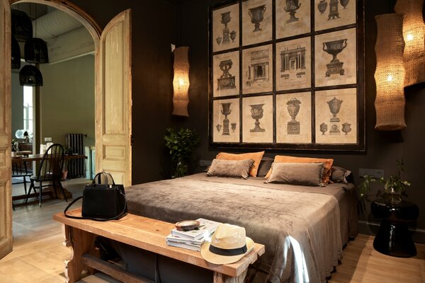 Miniatura: Stuletni dom w Hiszpanii, projekt wnętrz...