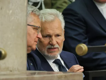 Bronisław Komorowski i Aleksander Kwaśniewski 