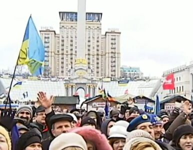Miniatura: Ukraińcy protestują po starciach z policją