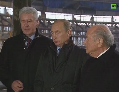 Miniatura: Szef FIFA spotkał się z Putinem. "Bojkot...