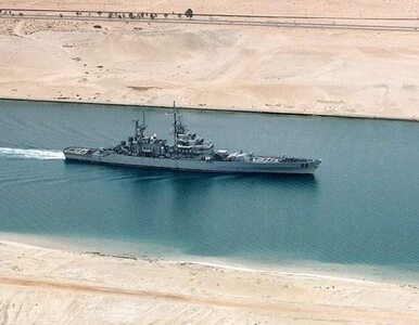 Miniatura: Irańskie okręty nie wpłynęły do Kanału...