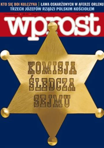 Okładka tygodnika Wprost nr 45/2004 (1145)