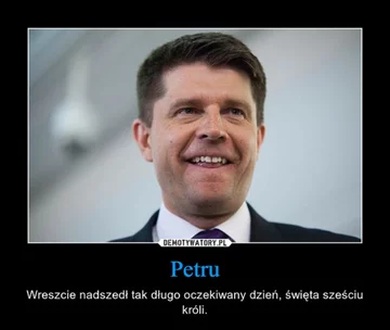Mem z Ryszardem Petru 