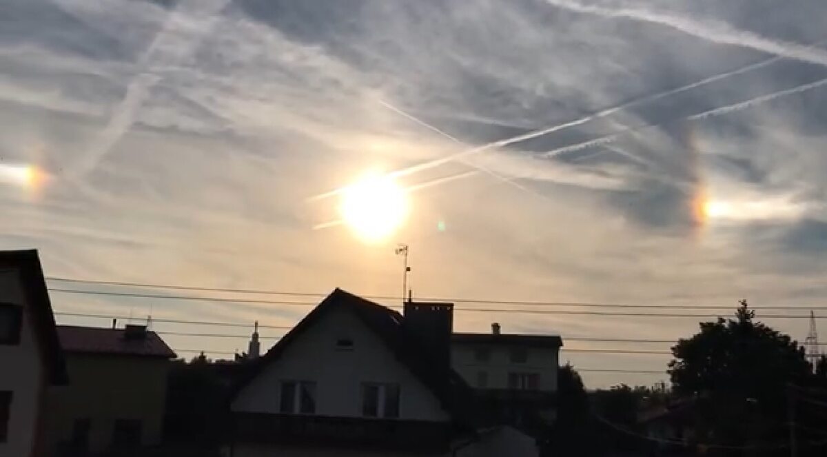 "Trzy Słońca" na niebie w Małopolsce 