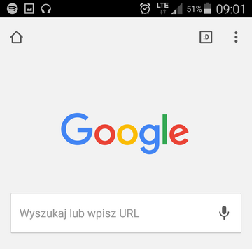 100. zakładka otwarta w&nbsp;Google Chrome