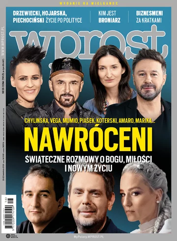 Okładka tygodnika Wprost nr 16/2019 (1882)