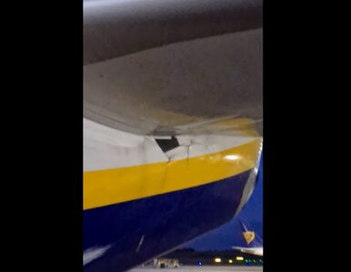 „Samolot Ryanaira był dziurawy”. Przewoźnik dementuje i wyjaśnia