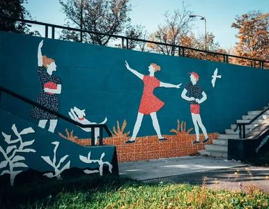 Miniatura: Nowa atrakcja w nieformalnej dzielnicy...