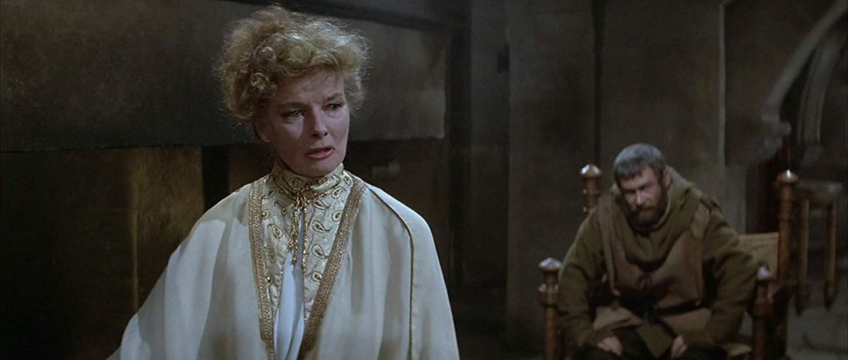 Katharine Hepburn w filmie „Lew w zimie” (1968) 