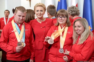 Spotkanie z Polską Reprezentacją Olimpiad Specjalnych 