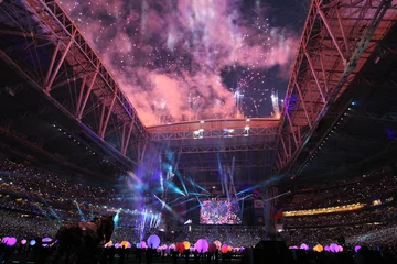 Katy Perry podczas Super Bowl (fot.NFL.com)