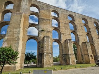 Aquedutos na região do Alentejo