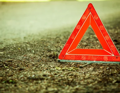 Miniatura: Wypadek busa na niemieckiej autostradzie....