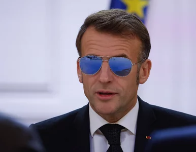 Miniatura: Oko Macrona przykuło uwagę. Zdjęcia...