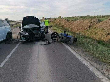 Wypadek na&nbsp;DK74 Kocudza Pierwsza