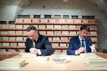 Andrzej Duda i Janos Ader 