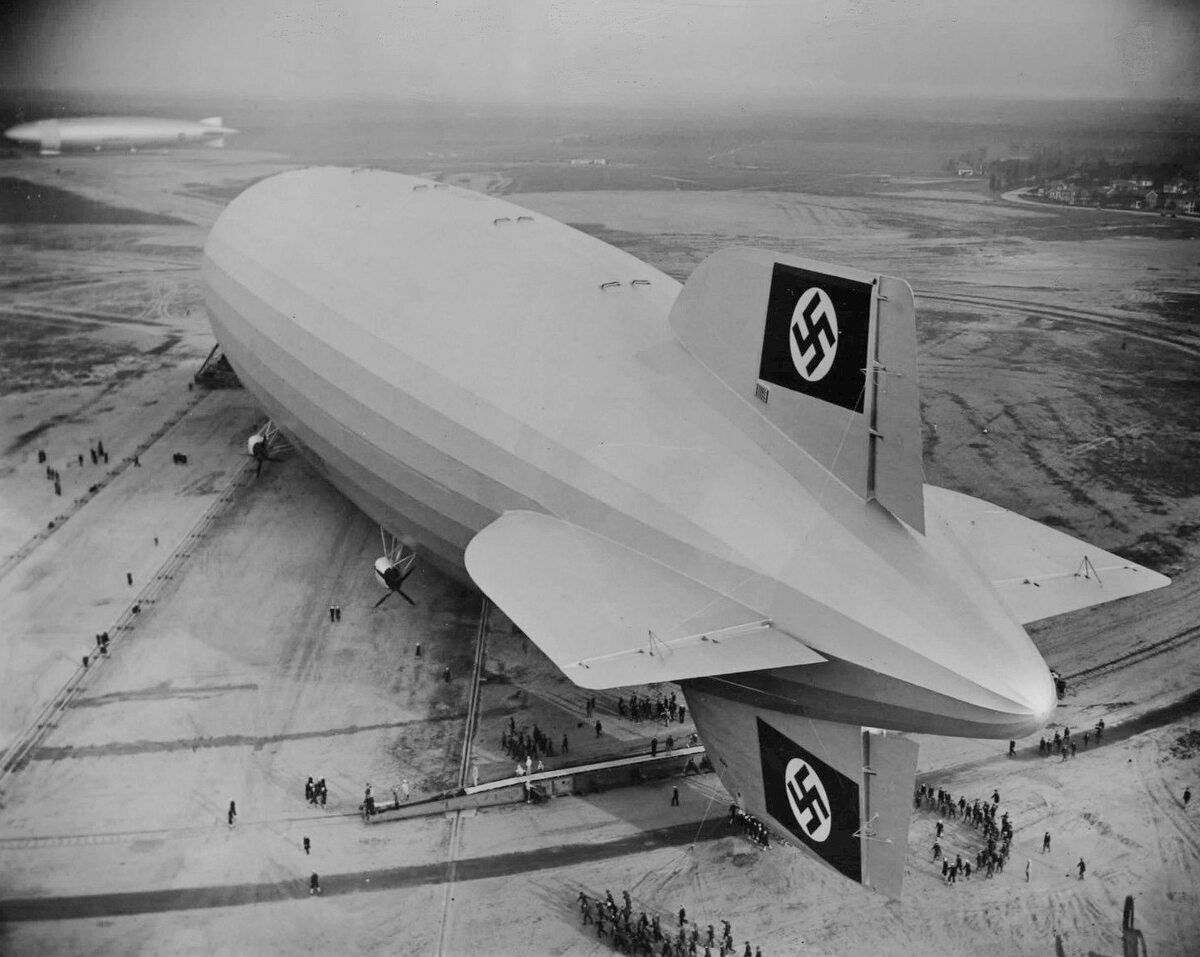 „Hindenburg” w 1936 roku 