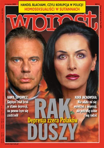 Okładka tygodnika Wprost nr 9/2002 (1005)