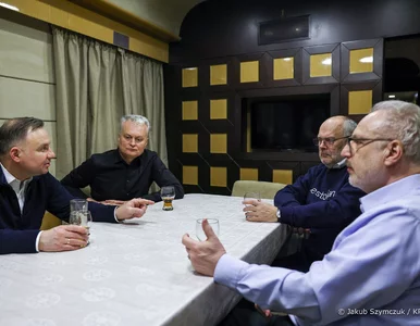 Miniatura: Zełenski o wizycie Dudy w Kijowie....