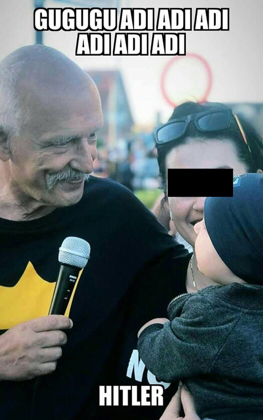 Mem z Januszem Korwin-Mikke 