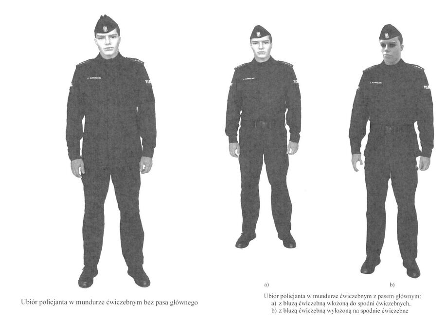 Nowe mundury polskiej policji 