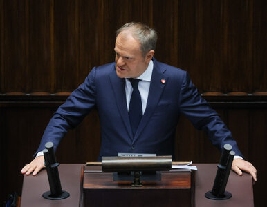 Miniatura: Pilne wystąpienie Tuska w Sejmie....