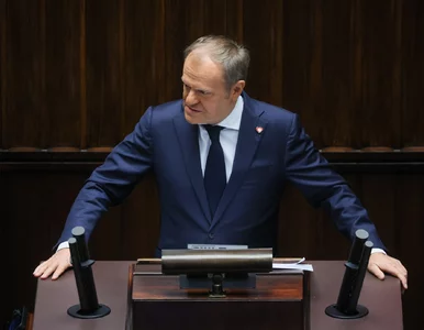 Miniatura: Pilne wystąpienie Tuska w Sejmie....