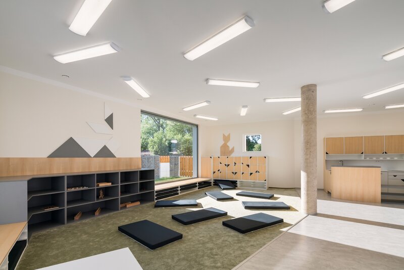 Przedszkole Montessori, projekt No Architects