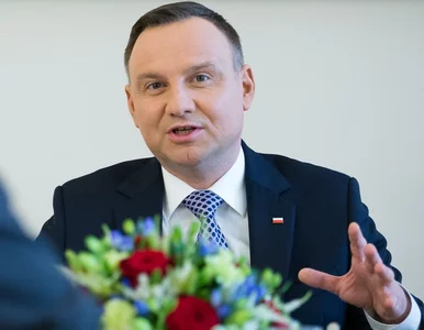 Miniatura: Duda o przemówieniu Trumpa: Pokazywało...