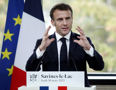 Prezydent Francji uda się do Chin. Ma zamiar wysłać „wyraźne...
