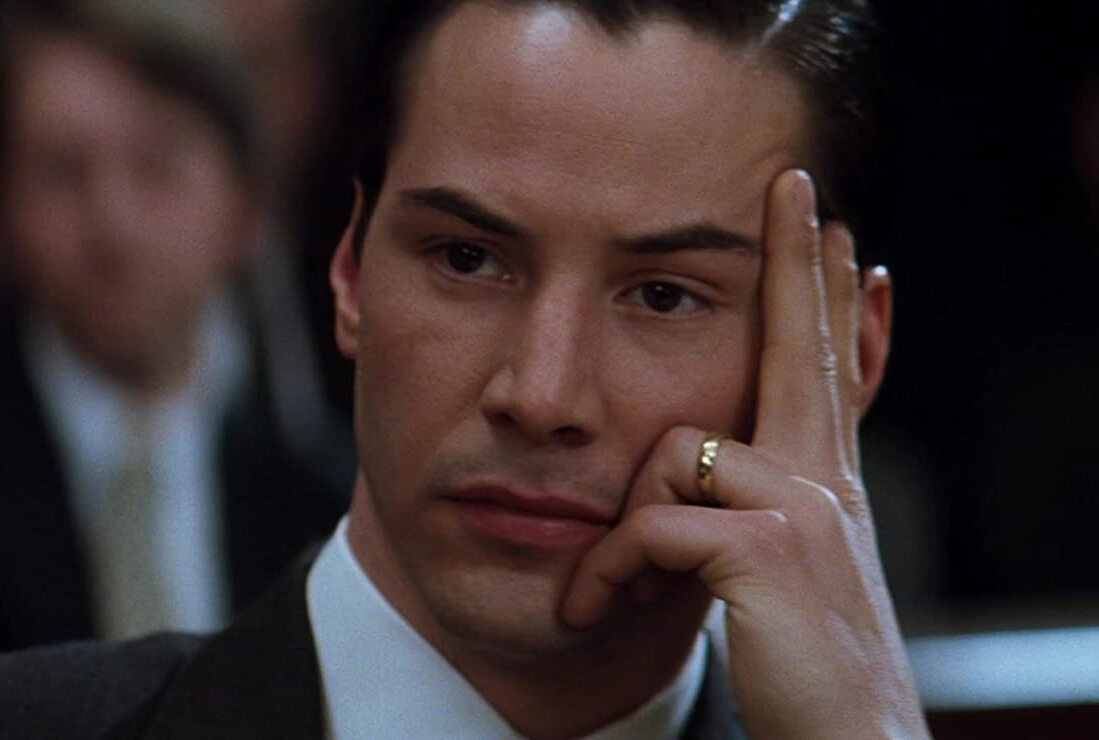 Keanu Reeves w filmie „Adwokat diabła” (1997) 