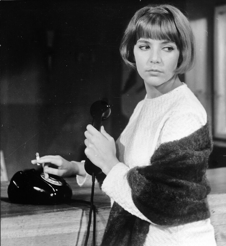 Marta Lipińska w 1966 roku w filmie „Ściana czarownic” Pawła Komorowskiego 