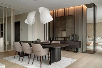 Apartament jak butikowy hotel, projekt Bajer Sokół Team 