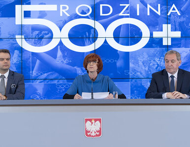 Miniatura: Minister przyznaje: Na program "500 plus"...