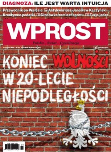 Okładka tygodnika Wprost nr 23/2009 (1378)