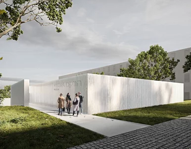 Miniatura: Pawilon dla unikatowej mykwy w Oświęcimiu....